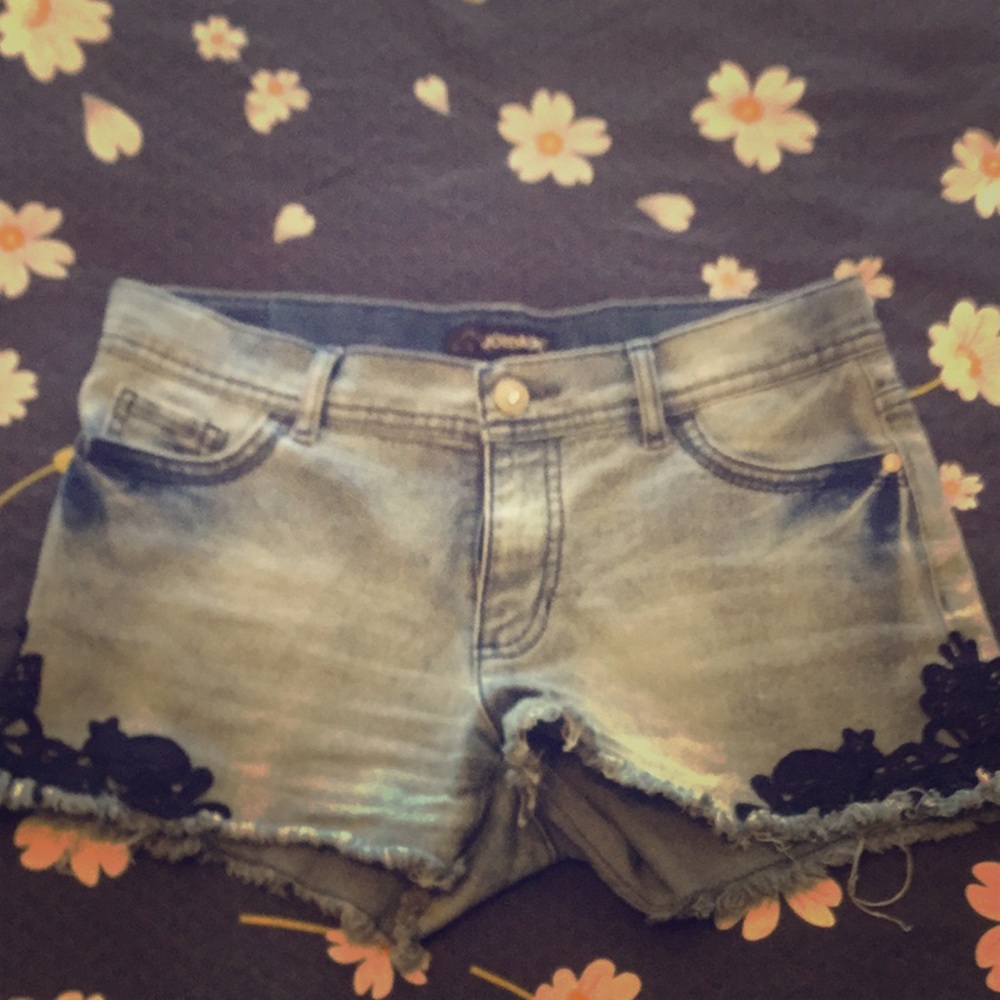 Lace shorts